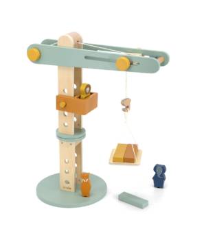 Grue en bois