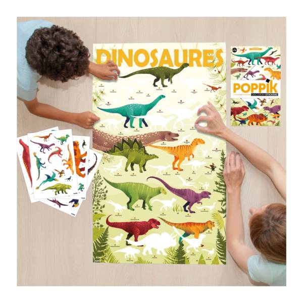 Poster pédagogique : dinosaures – Image 2