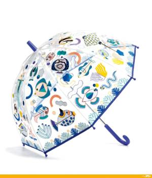 Parapluie poissons changeant de couleur