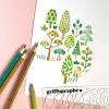 Je dessine pas à pas avec le griffographe : dans la forêt – Image 2