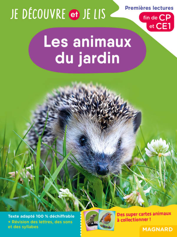 Les animaux du jardin - niv.2