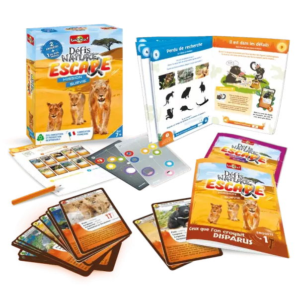 Défis nature Escape : Mission survie