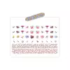 Autocollants pour les ongles : plumes – Image 2