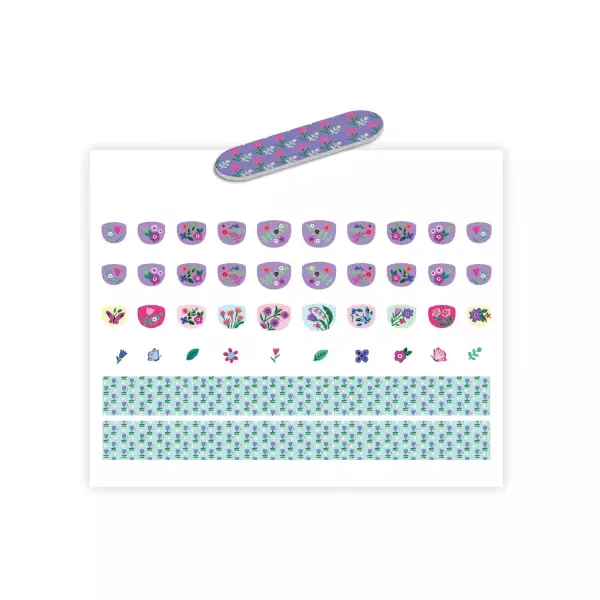 Autocollants pour les ongles : petite fleur – Image 2
