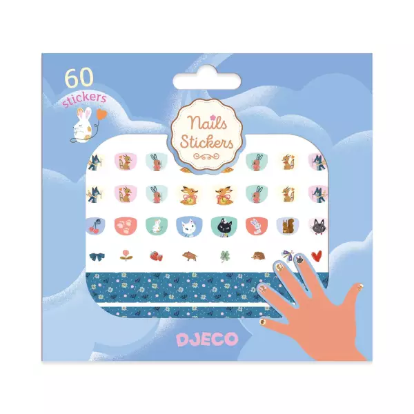 Autocollants pour les ongles : mimi