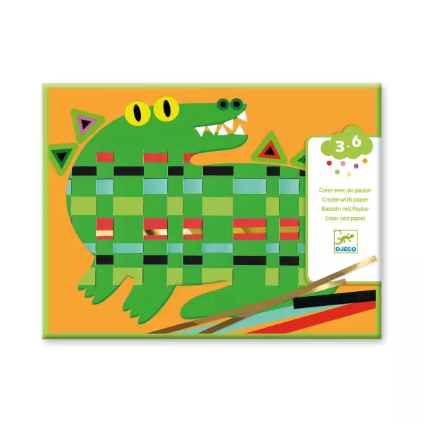 Créer avec du papier : tissage
