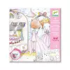 8 coloriages : petites portes
