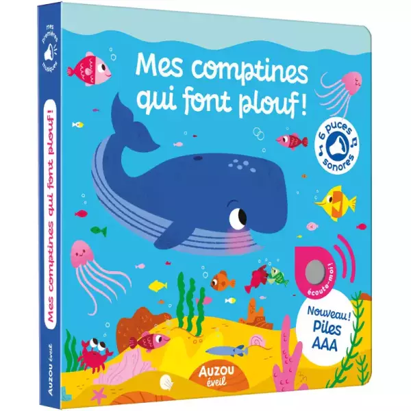 Mes comptines qui font plouf