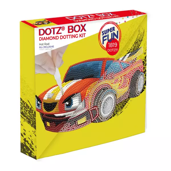 Voiture de course : Diamond Dotting Kit