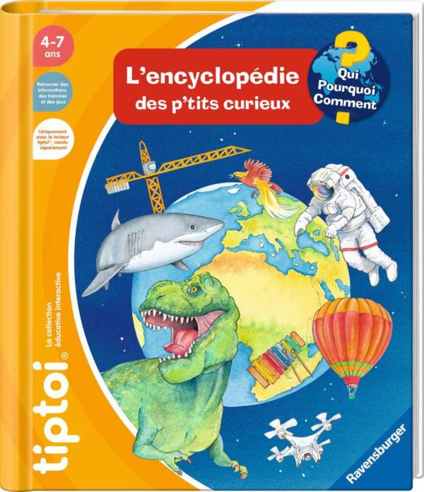 L'encyclopédie des p'tits curieux - livre tiptoi