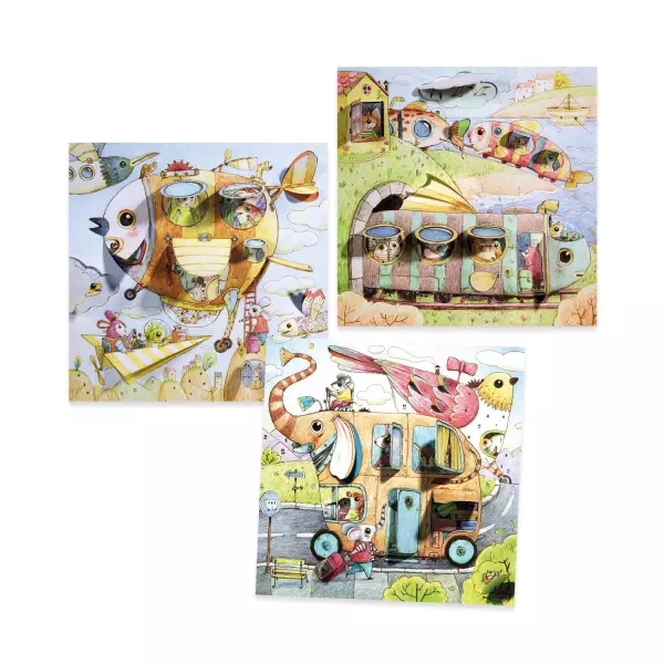 8 coloriages : petites portes, le voyage de Malo – Image 2