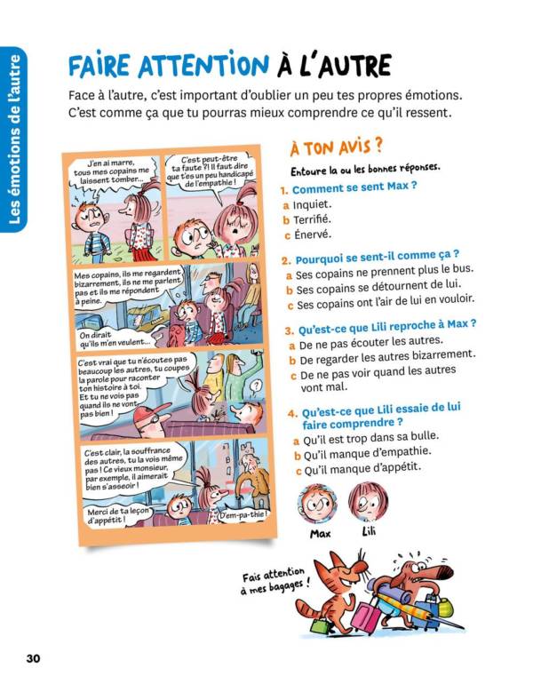 Carnet Max et Lili : Les défis de l'empathie – Image 2