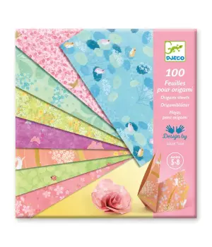 100 feuilles pour origami
