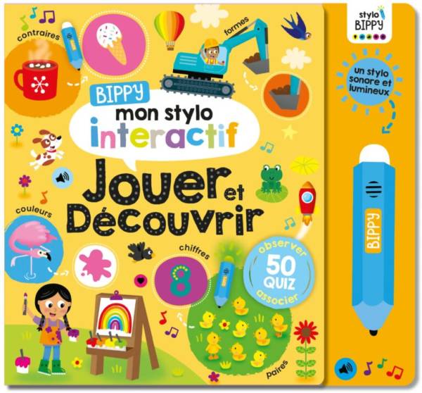 Bippy, mon stylo interactif : jouer et découvrir