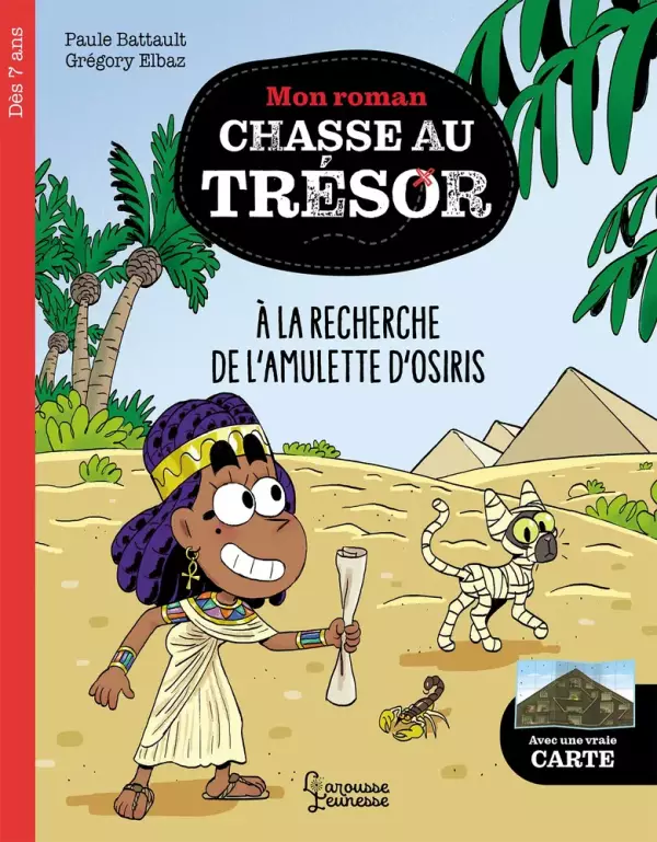 Mon roman chasse au trésor : à la recherche de l'amulette d'Osiris