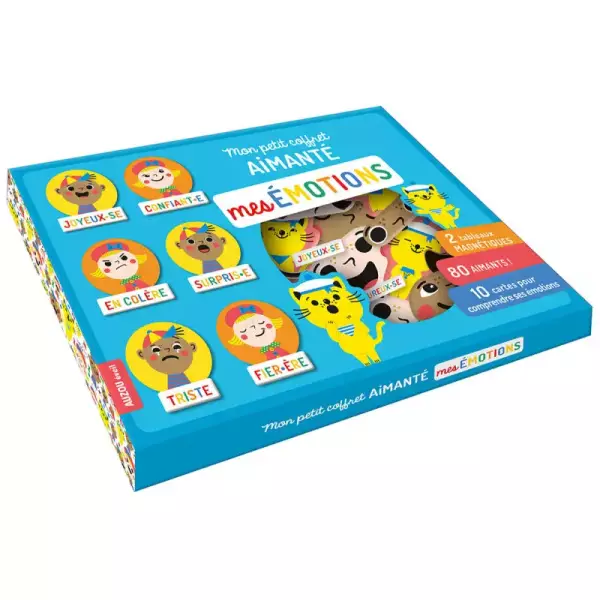 Mon petit coffret aimanté : les émotions