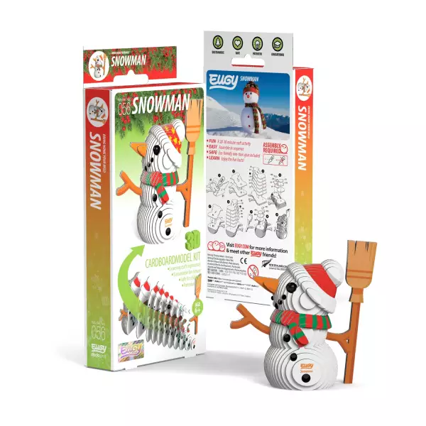 Snowman 3D Cardboard