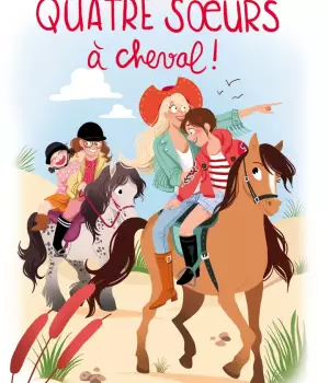 Quatre soeurs à cheval