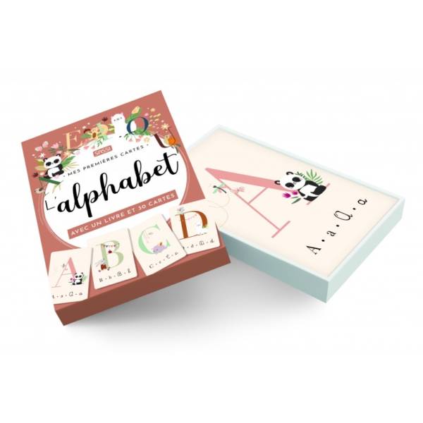 L'alphabet : livre et 30 cartes