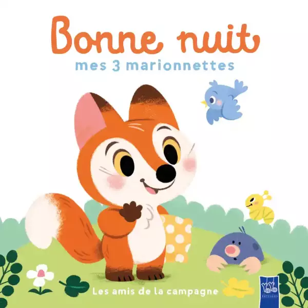 Bonne nuit mes 3 marionnettes : Les amis de la campagne