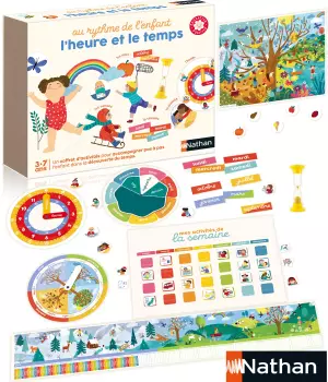 Au rythme de l'enfant : l'heure et le temps