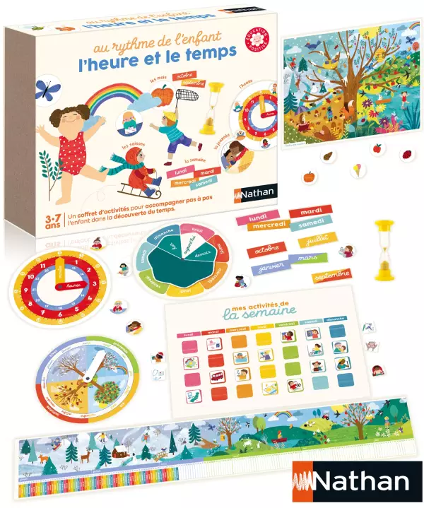 Au rythme de l'enfant : l'heure et le temps