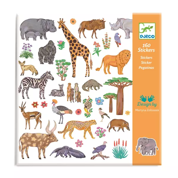 160 Stickers : Kenya