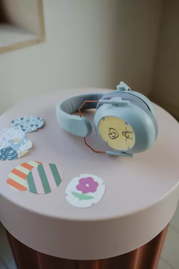 Kidynoise : casque anti-bruit bleu – Image 2
