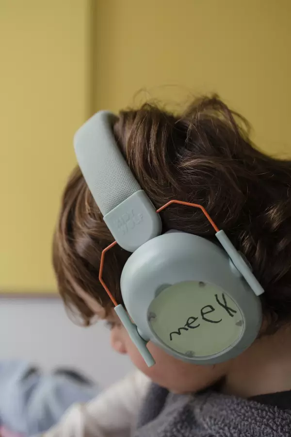 Kidynoise : casque anti-bruit bleu – Image 3