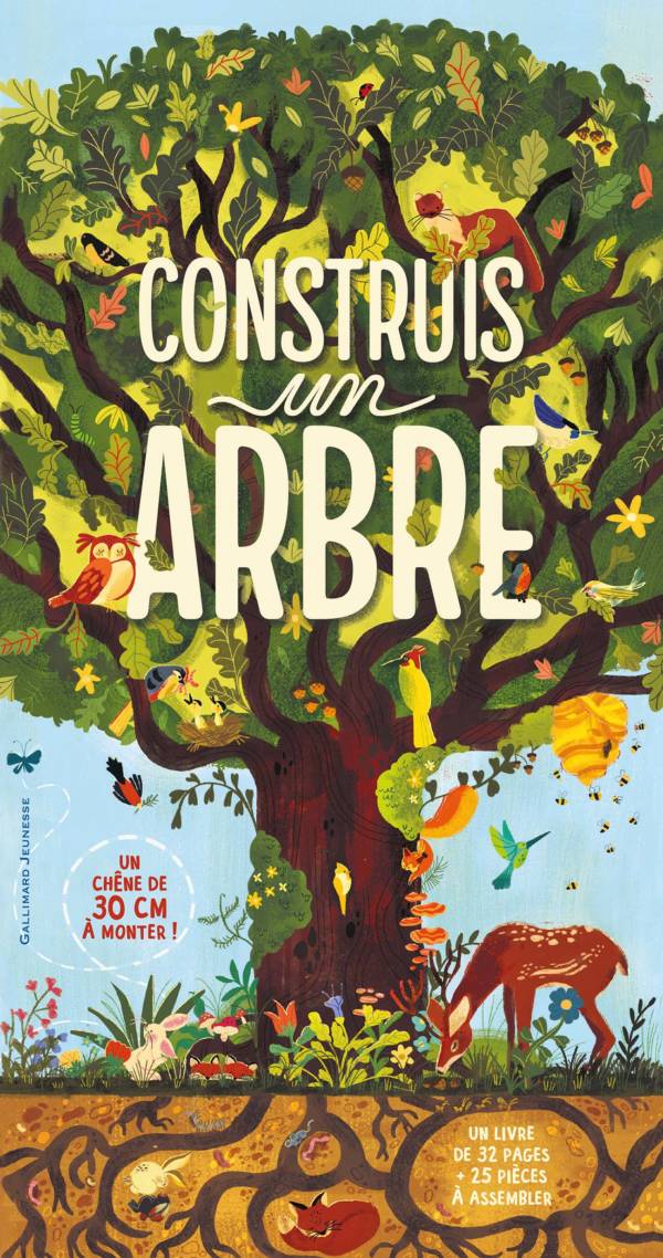 Construis un arbre : livre + maquette