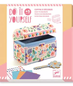 Coffre à décorer : Précieux trésors