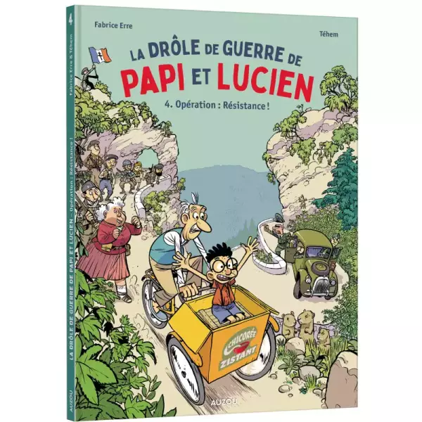 La drôle de guerre de Papi et Lucien t.4 : Opération : Résistance !