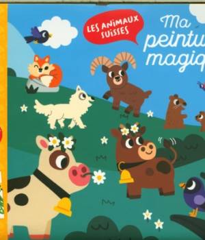 Ma peinture magique : Les animaux suisses