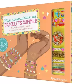 Mon accumulation de bracelets summer