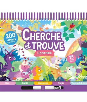 Cherche et trouve licornes