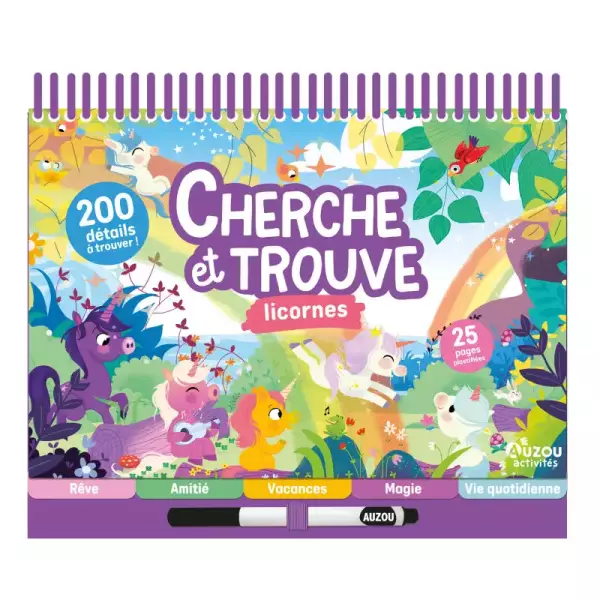 Cherche et trouve licornes