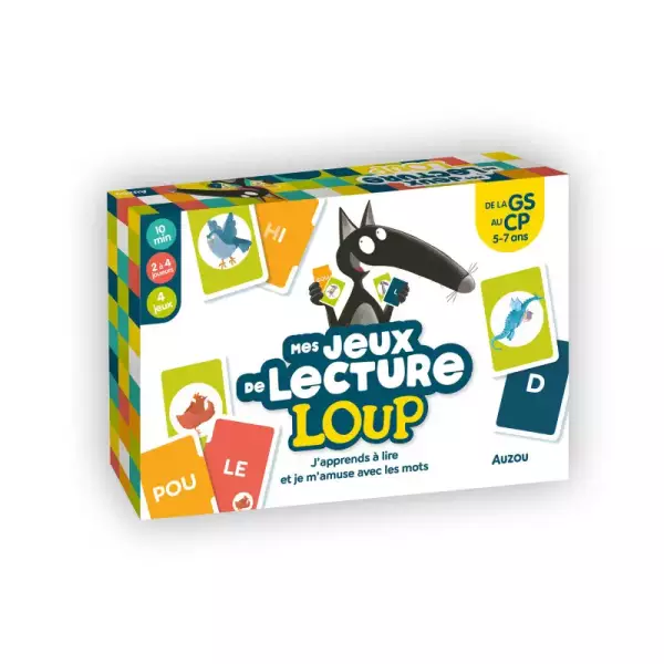 Mes jeux de lecture Loup 5-7 ans