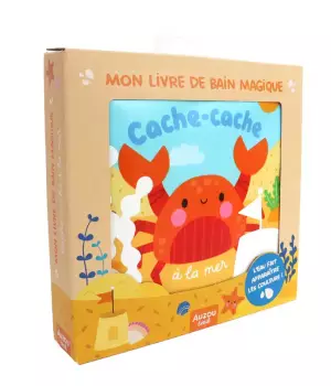Mon livre de bain magique : cache-cache à la mer