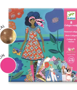 8 collages motifs : Tendance Wax