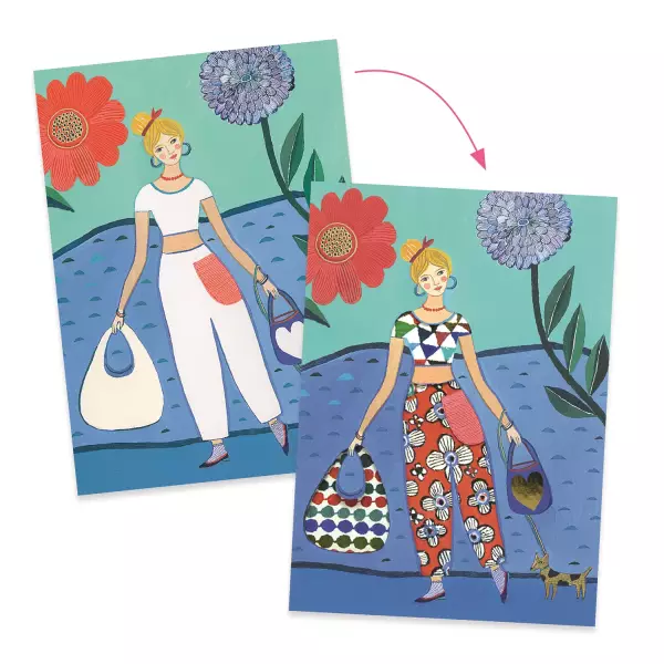8 collages motifs : Tendance Wax – Image 2