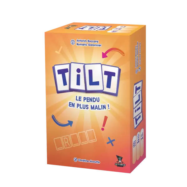 Tilt : Le pendu en plus malin !