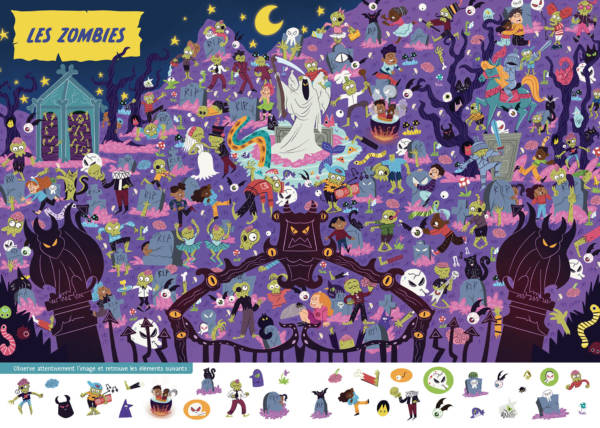 Cherche et trouve qui fait peur : Halloween – Image 2