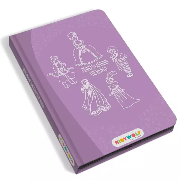 Tablette à dessin avec calque : princesses