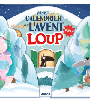 Mon calendrier de l'Avent Loup en pop-up