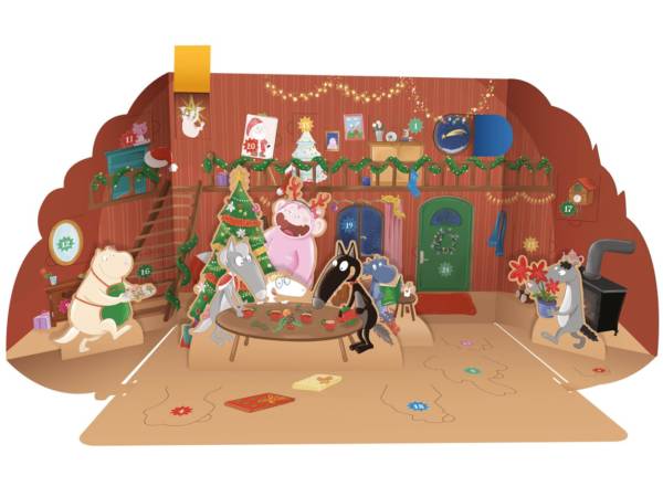 Mon calendrier de l'Avent Loup en pop-up – Image 2