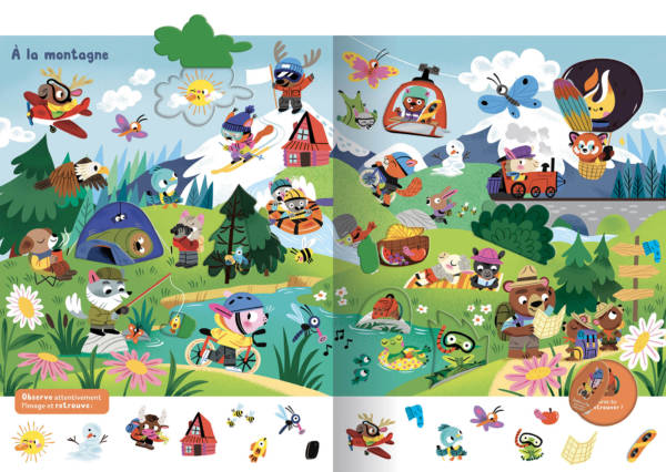 Mon cherche et trouve surprise : les animaux – Image 2