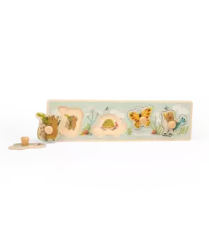 Puzzle encastrable trois petits lapins...