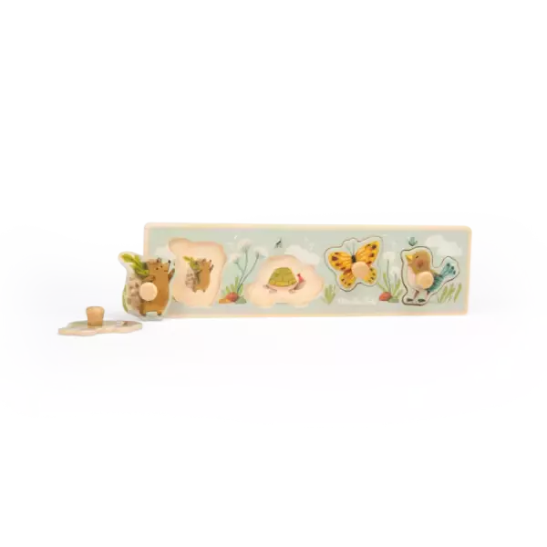 Puzzle encastrable trois petits lapins...