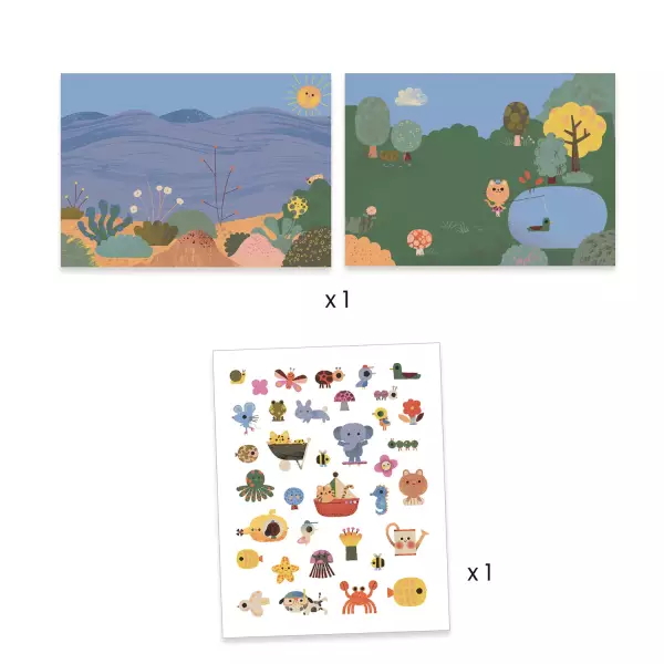 Stickers épais et repositionnables : Summertime – Image 2