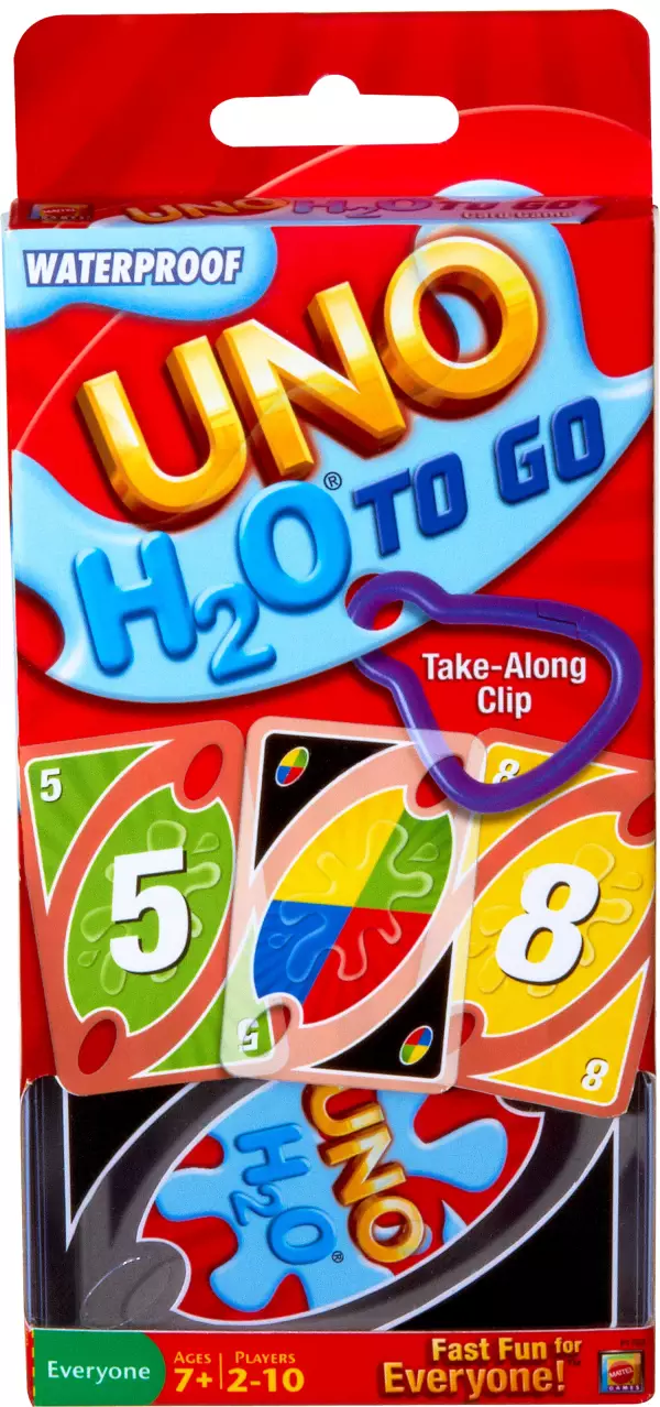 Uno H2O : Cartes imperméables